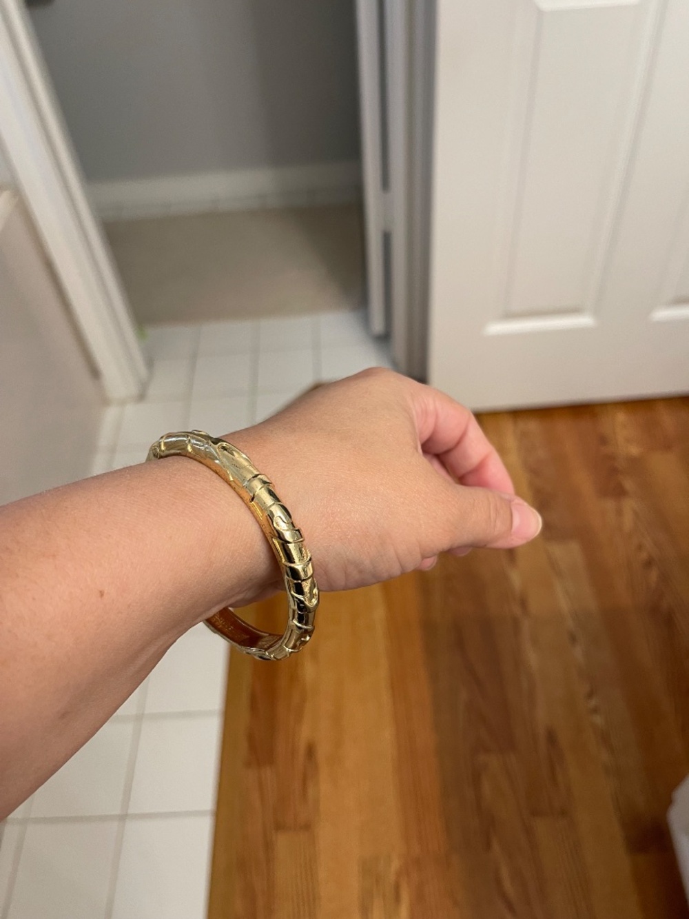 Gold Bangle - Picture 2 of 4